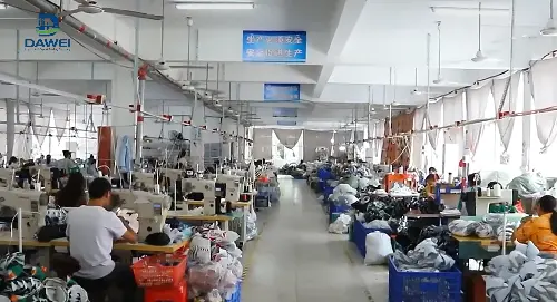 Workshop from china footwear exporter